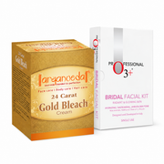 O3+ Bridal Facial Kit Combo Radiant & Glowing Skin & 24Carat Gold Bleach