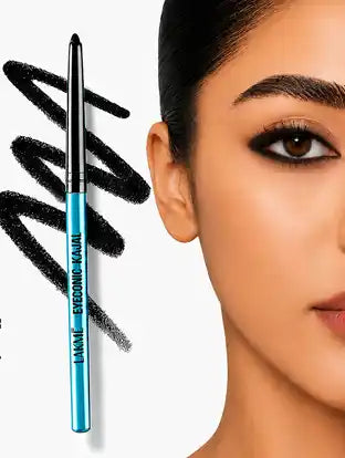 Lakmé Eyeconic Kajal, Intense Black Waterproof & Smudge Resistant Eye Pencil