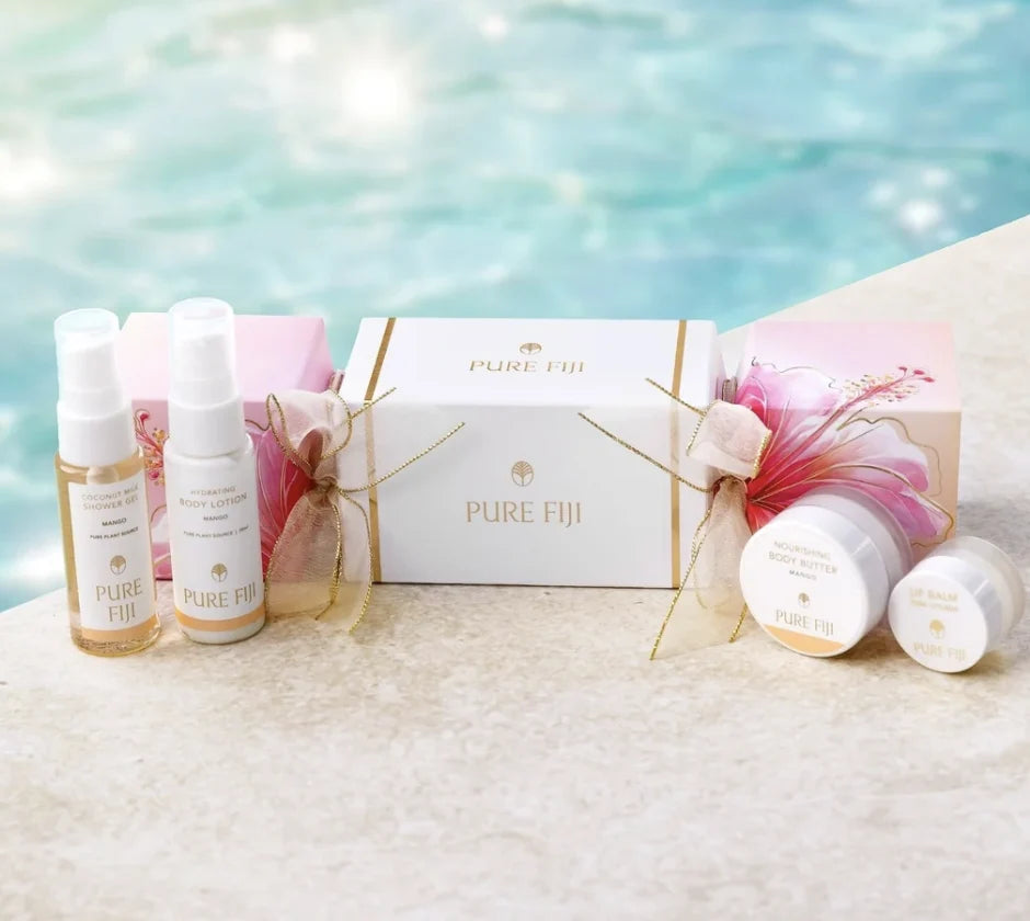 PURE FIJI CHRISTMAS CRACKER Xmas Gift- White Ginger-lily