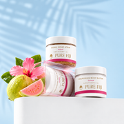 Pure Fiji Guava Mini Christmas Gift Set | Sugar Rub & Body Butter