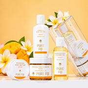Pure Fiji Mango Glow Spa Box Christmas Gift Set | 4 Piece Body Care Kit