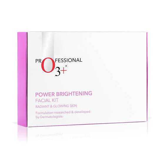 O3+ Power Brightening Facial Kit -Power Brightening Facial Kit For Dull & Uneven Skin
(123gm+40ml)