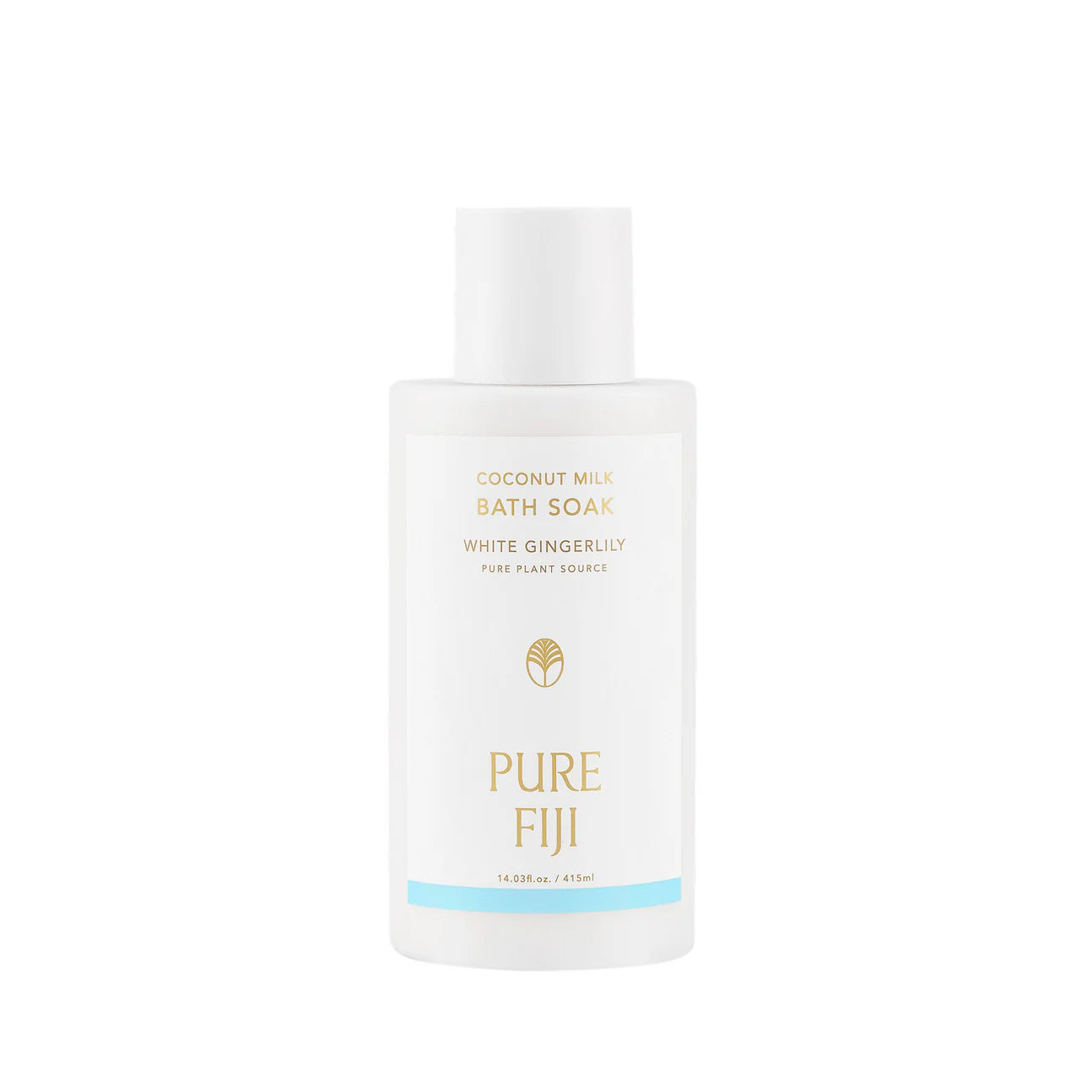 Pure Fiji Milk Bath soak 415mls White Gingerlily