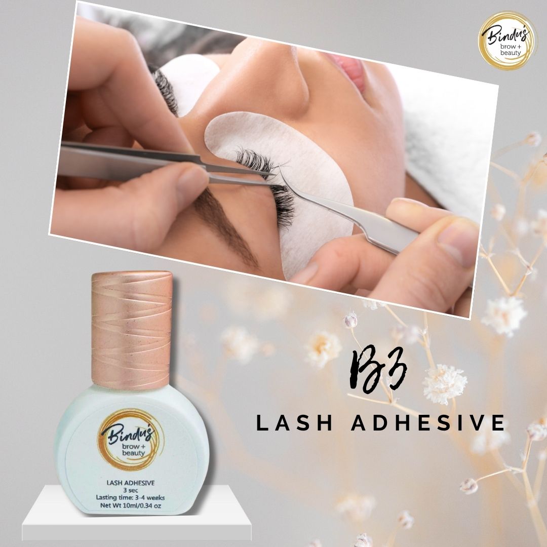 B3 Lash Extension Glue for Beginners 3s Dry time (3-4 weeks) lasting time -10mls