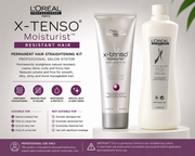 L’Oréal Professionnel X-Tenso Moisturist Resistant Hair Permanent Straightening Kit | Professional Use Only