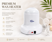 1000cc Wax Pot White