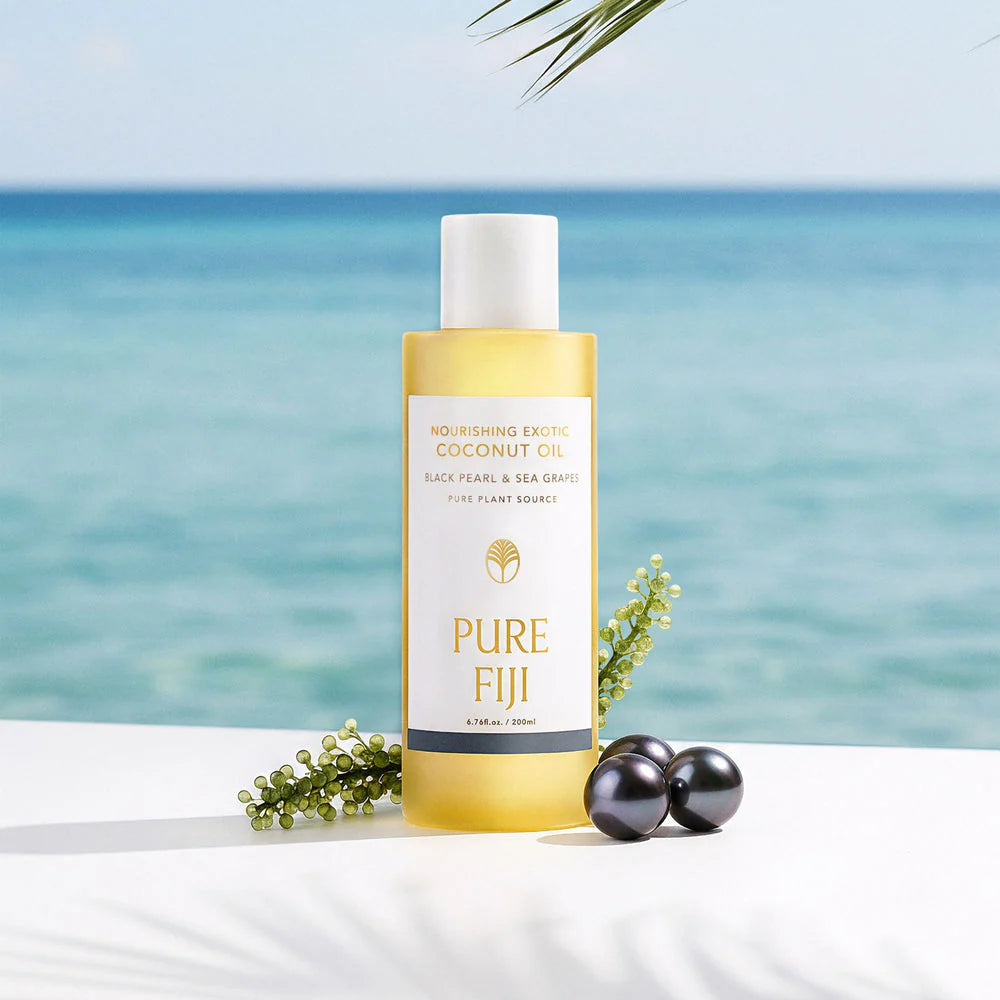 PURE FIJI BLACK PEARL & SEA GRAPES NOURISHING BODY OIL 240ML **LIMITED EDITION**