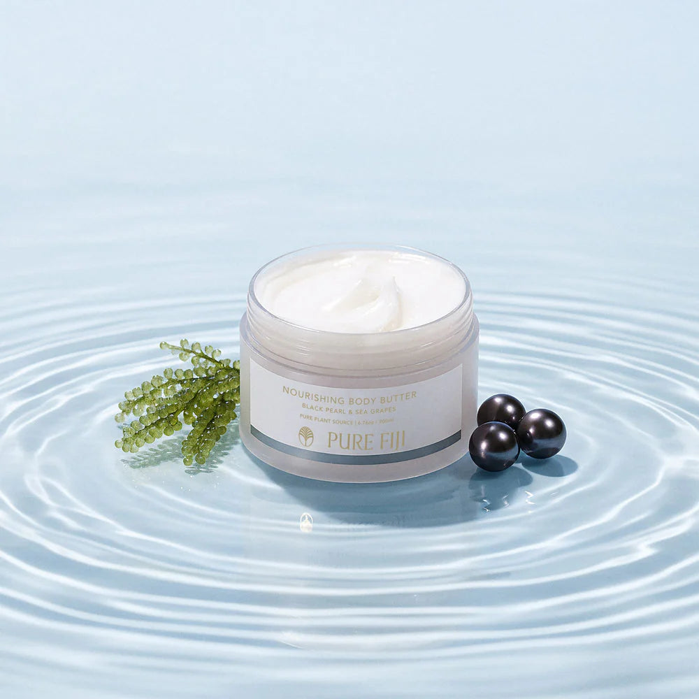 PURE FIJI BLACK PEARL & SEA GRAPES BODY BUTTER 200ML **LIMITED EDITION**