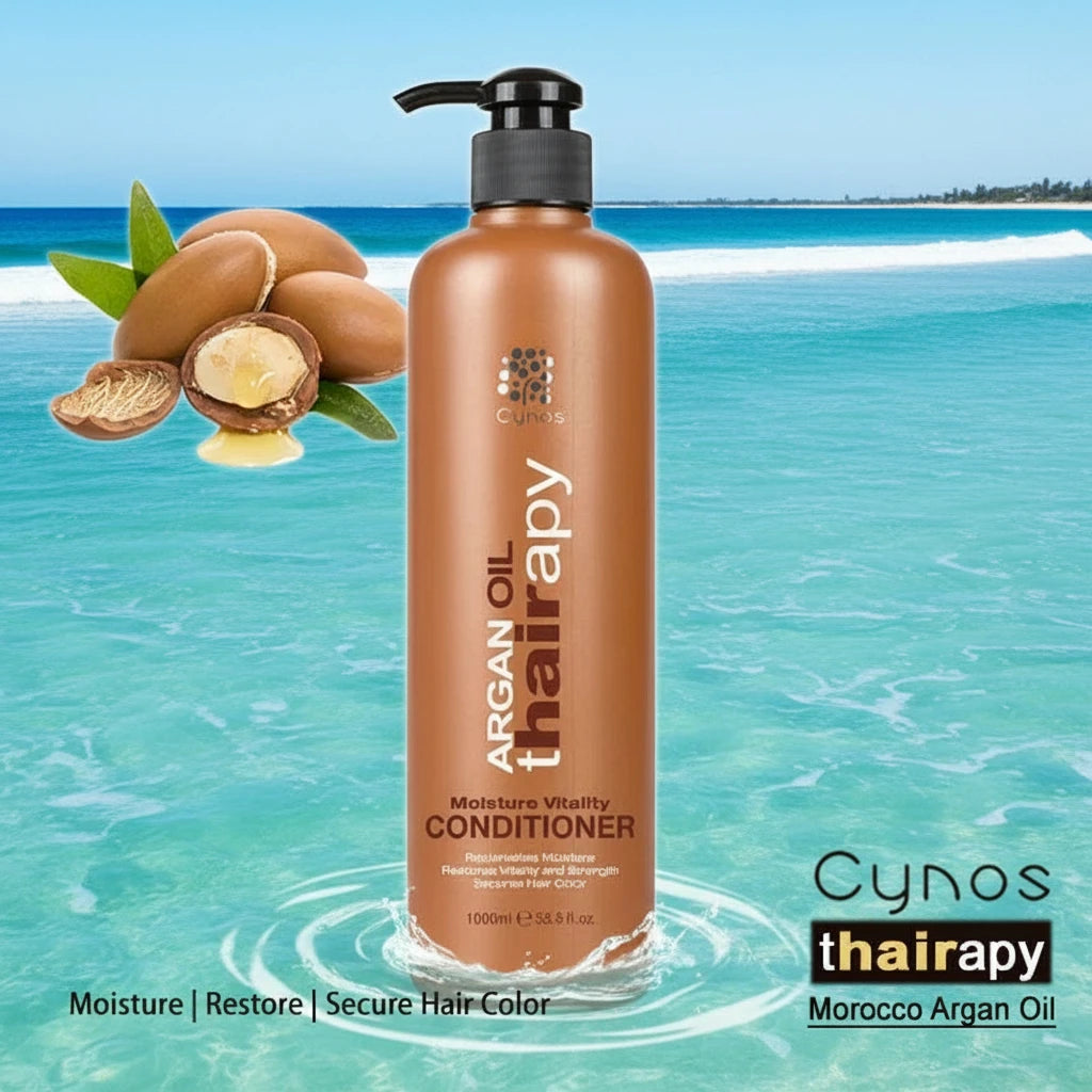 CYNOS THAIRAPY MOROCCO ARGAN OIL MOISTURE VITALITY SHAMPOO 500ML