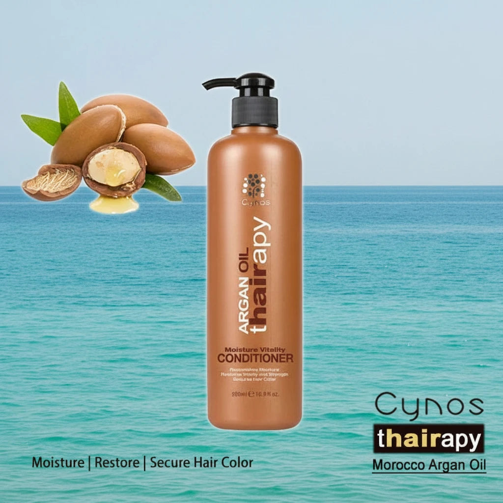 CYNOS THAIRAPY MOROCCO ARGAN OIL MOISTURE VITALITY CONDITIONER 500ml