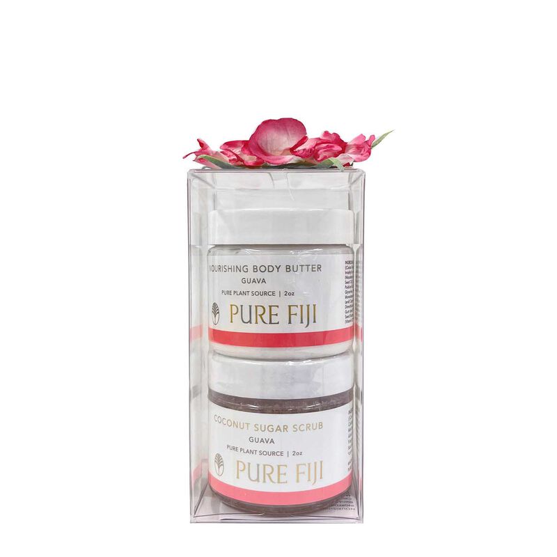 Pure Fiji Xmas Body Butter &Sugar Rub- Mini - Guava