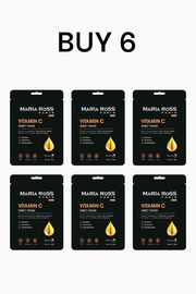 Maria Ross Vitamin C Sheet Mask, 6 Pack