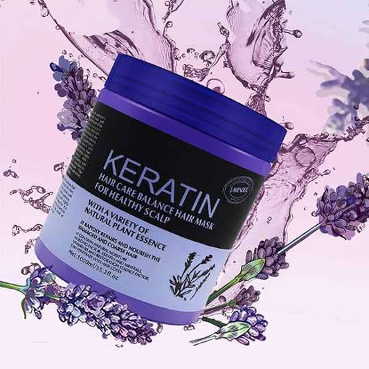 Keratin Hair Care Balance Hiar mask 500 ml Lavender