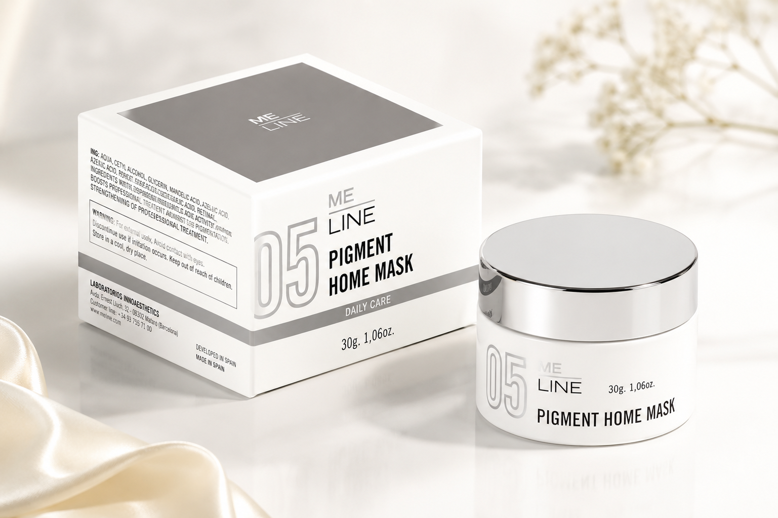 MeLine 05 Pigment Home Mask 30ml | Professional Pigmentation Care