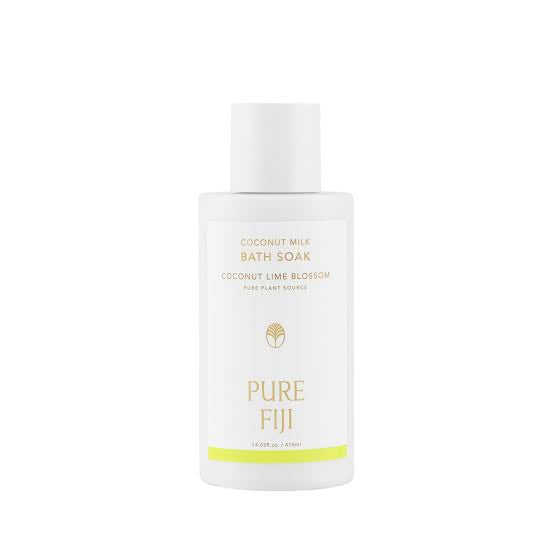 Pure Fiji Milk Bath Soak 415ml Lime Blossom