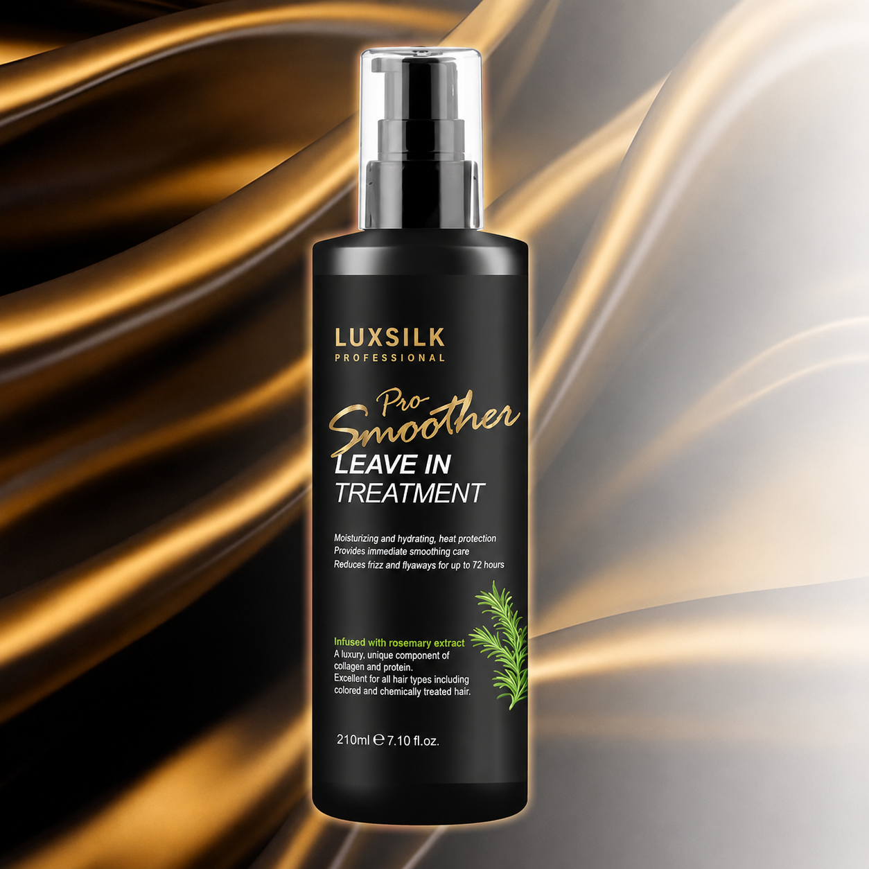 Luxsilk Leave In Hair Smooth Cream  210mls