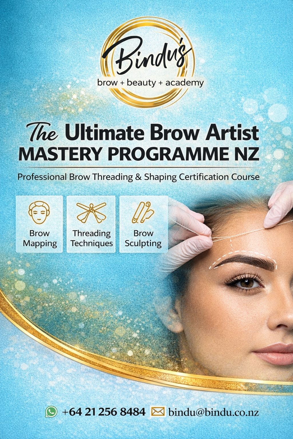 🌸 Professional Brow Sculpting & Threading Masterclass