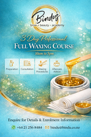 🌸 3 Day Professional Full Waxing Course