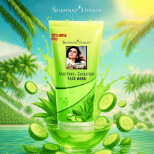 Shahnaz Husain Aloevera Cucumber Face wash 60gms