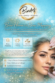 Brow Henna with Brow Mapping, Color Theory and Customisation Mastery

In-Person Professional Training