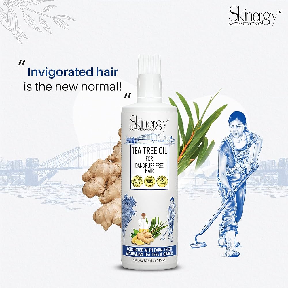 Tea Tree Oil For Dandruff Free Hair 200ml