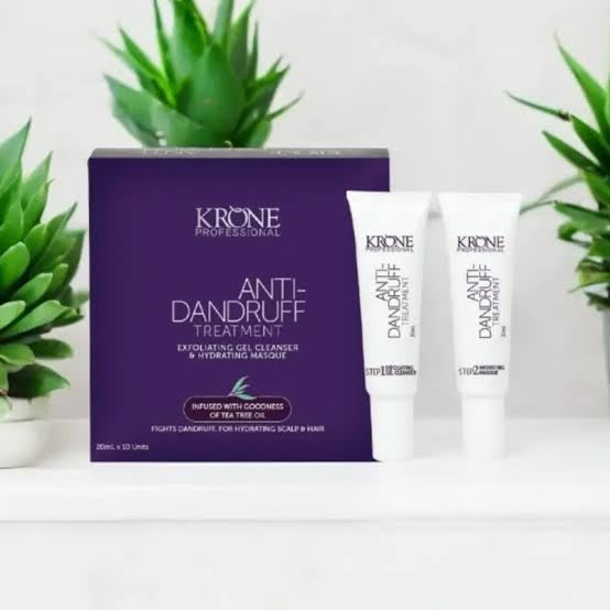 Krone Hair Spa + Ampoules Anti Dandruff 20mls 10 units