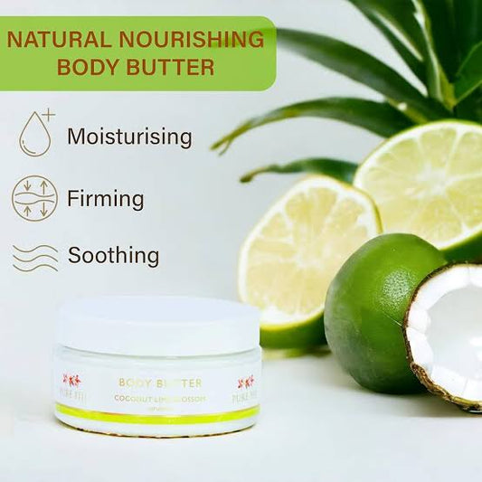Pure Fiji Body Butter 200ml Lime Blossom