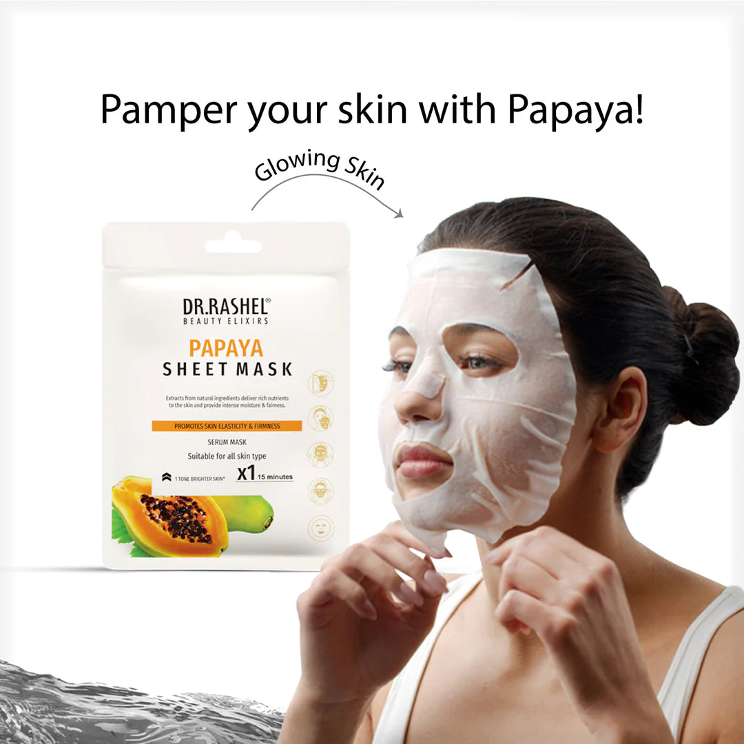 Dr.Rashel Papaya Sheet Mask with Serum
