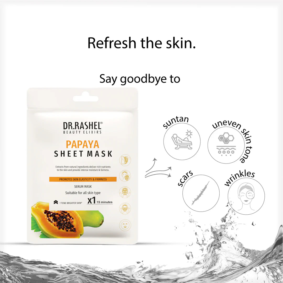 Dr.Rashel Papaya Sheet Mask with Serum