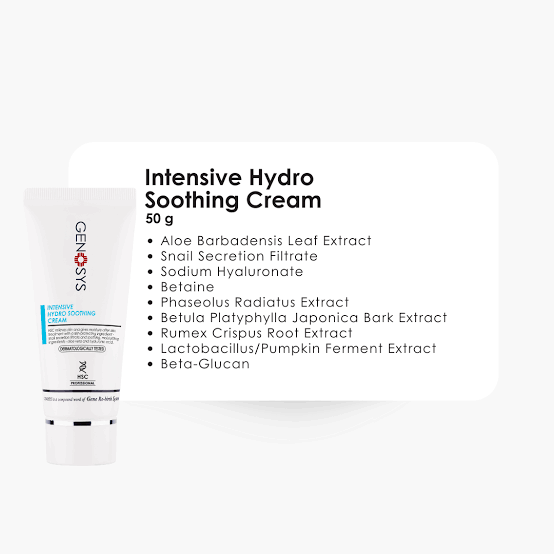 Genosys Intensive Hydro Soothing Cream 50gms