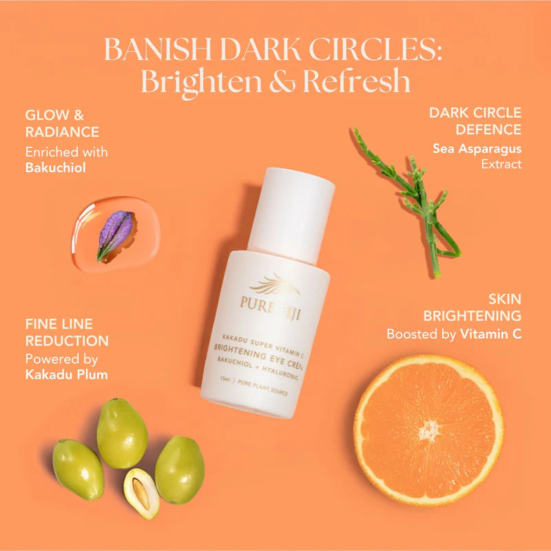 Pure Fiji Vit C Brightening Eye Cream 15ml