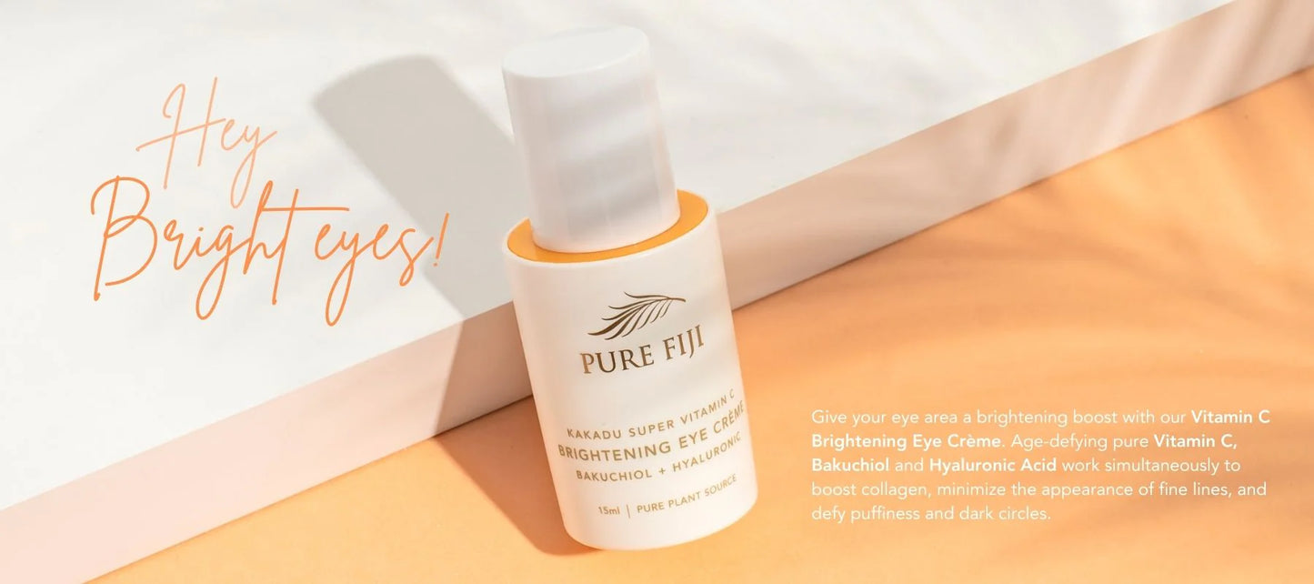 Pure Fiji Vit C Brightening Eye Cream 15ml