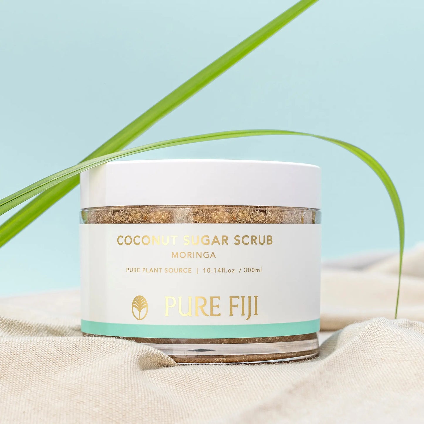 Pure Fiji Sugar Rub 300ml Moringa