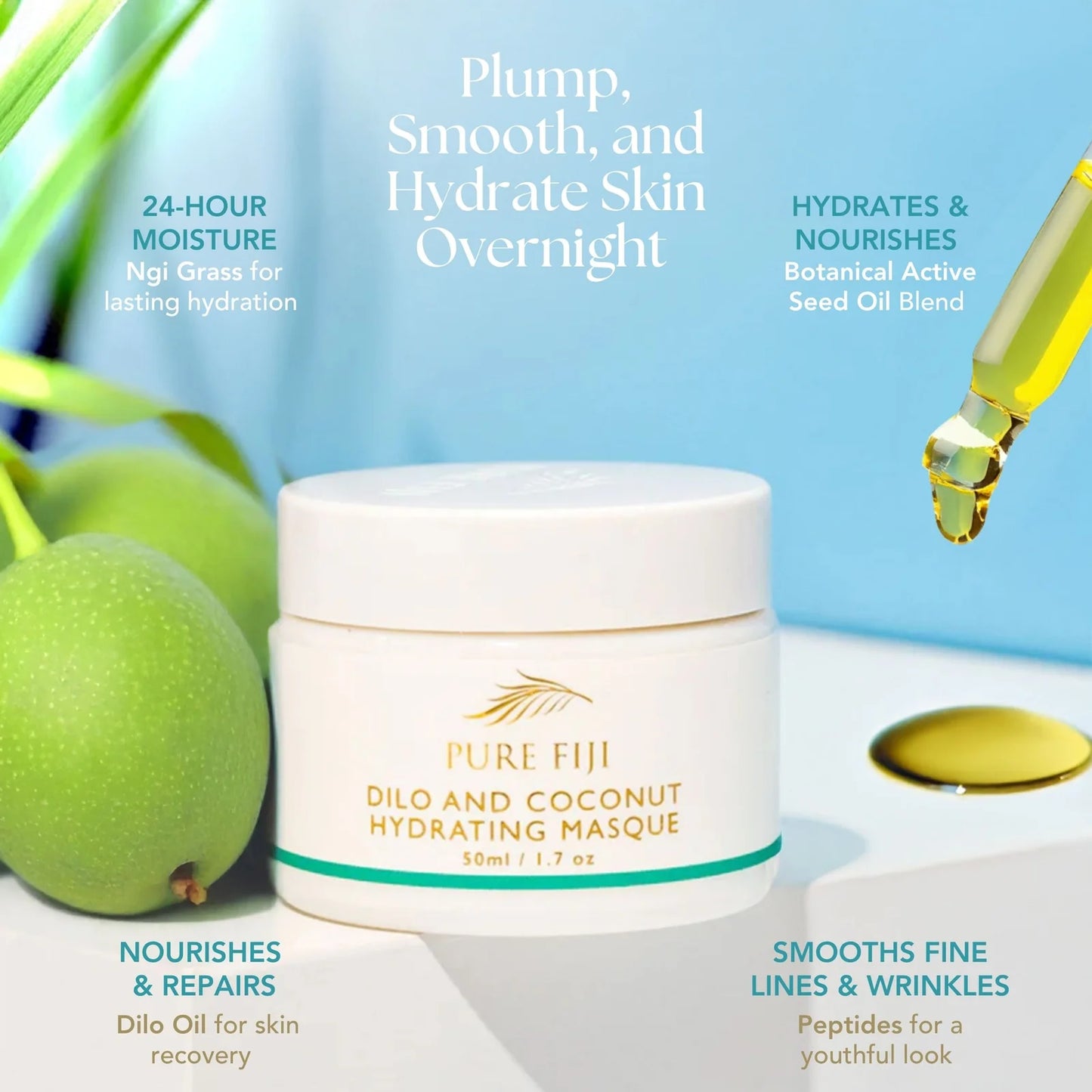 Pure Fiji Dilo Hydrating Masque - 50ml