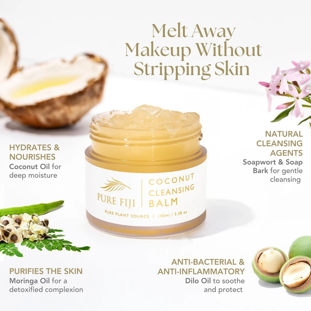 Pure Fiji Cleansing Balm Coconut - 100ml