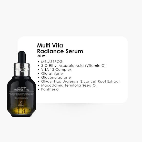 Genosys Multi Vita radiance Serum (Pigmentation Removal) - 30mls