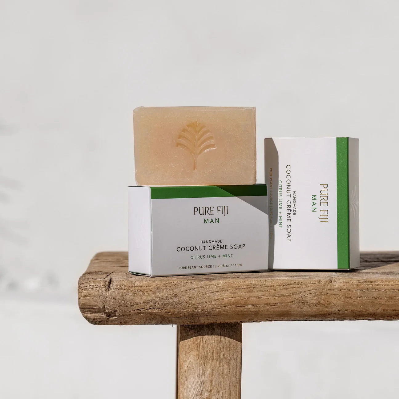 PURE FIJI SOAP MAN - CITRUS LIME & MINT 110gm