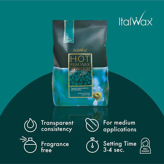 ItalWax Azulene Green Hot Film Wax - 1kg