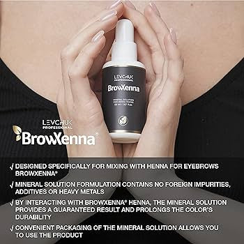 BrowXenna Shampoo and Mineral Solution - 100ml + 50ml