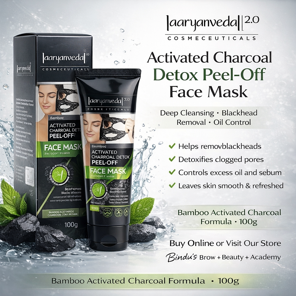 Aryanveda Charcoal Face Mask - 100ml