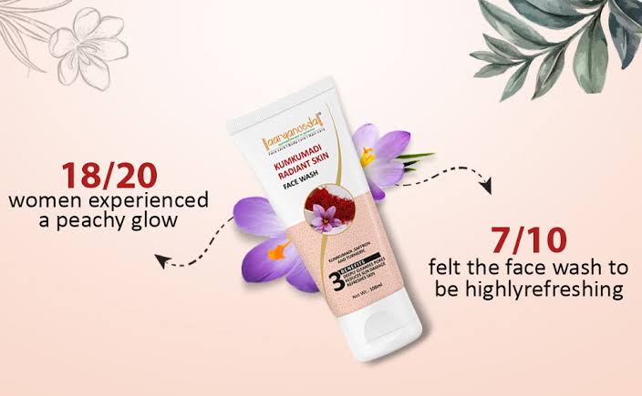 Aryanveda Kumkumadi Face Wash - 100ml Skin Brightening