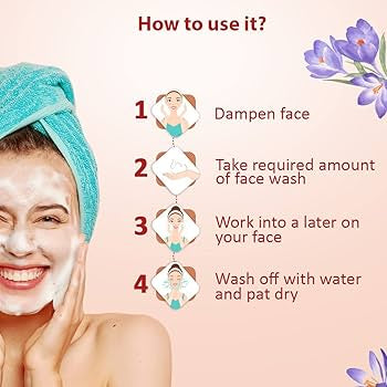 Aryanveda Kumkumadi Face Wash - 100ml Skin Brightening