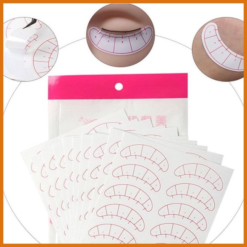 Eyelash Stickers Five-Point Positioning Paste - 140pcs