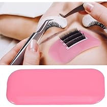 Pink Silicone Lash Tray Holder Pad - 1pc