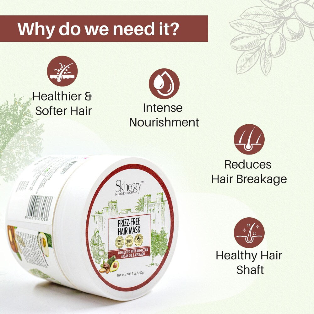 SkinEnergy Frizz Free Hair Mask - 200g