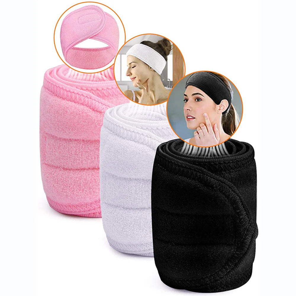 Towel Headband for Facial - 3pcs