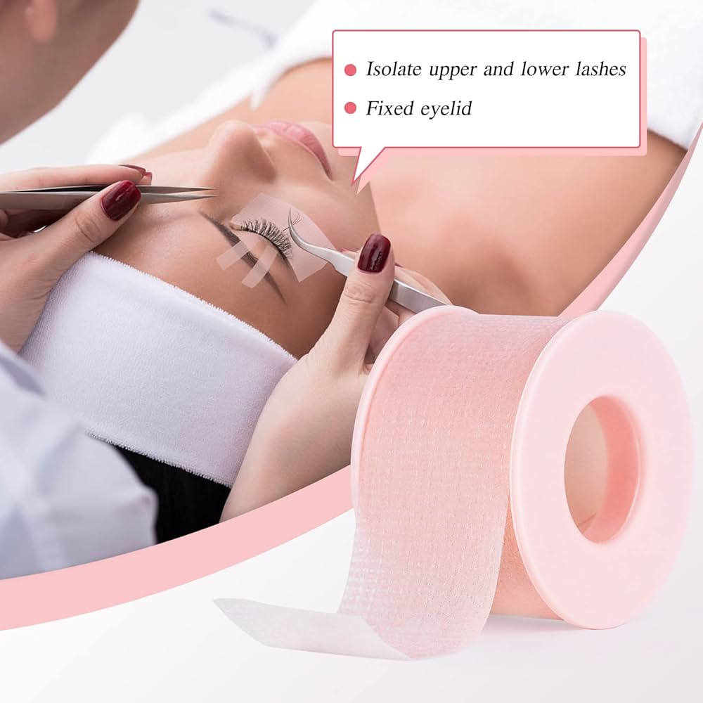 Pink Eyelash Tape - 1pc