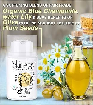 Skin Energy Blue Chamomile and Olive Mild Scrub - 50ml