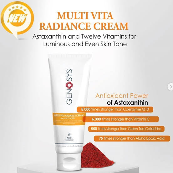 Genosys Multi Vita Radiance Cream (Pigmentation Removal) - 50mls