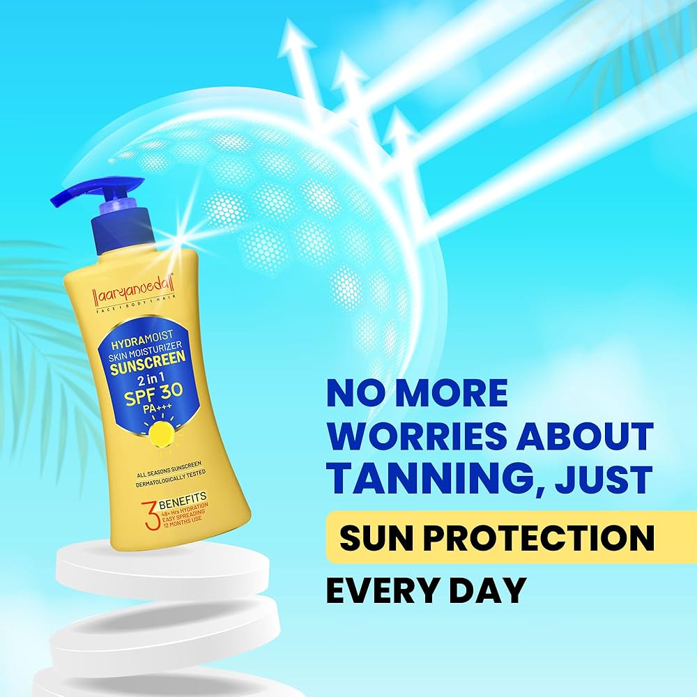 HydraMoist Skin Moisturizer Sunscreen 2 In 1 SPF 30 PA+++ - 200 Ml